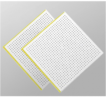 硅酸钙吸音板穿孔复合吸音板机房吊顶隔墙专用