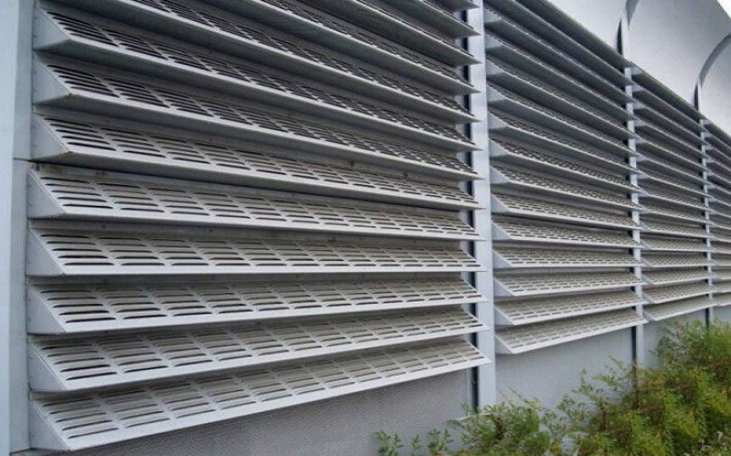 消音百叶的构造和功能