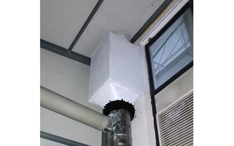 天方地圆管道消声器